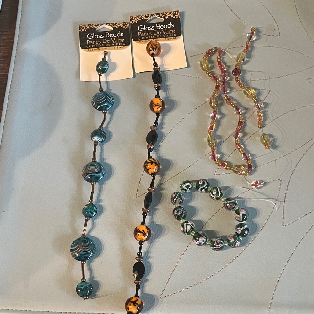Glass Beads For Jewelry, assorted
